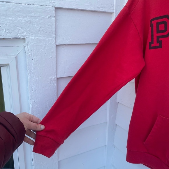 PINK Victoria's Secret Vibrant Red Hoodie - Picture 4 of 6